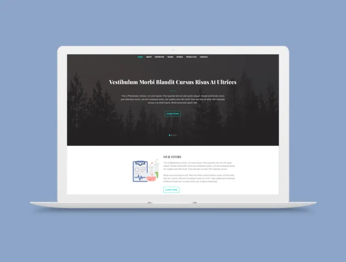 Science Icons - Navy Series