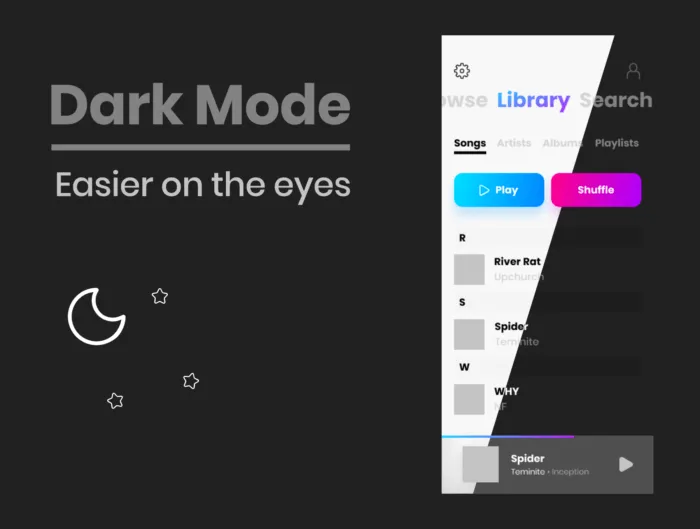 Spark Music UI Kit