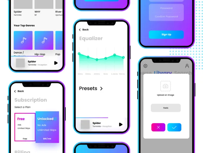 Spark Music UI Kit