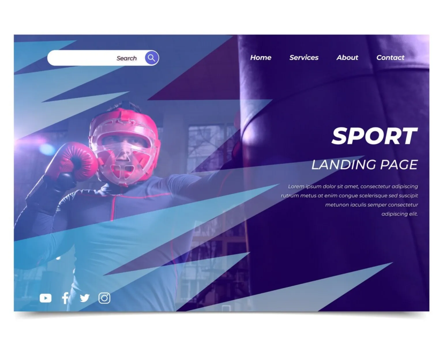 Sports Landing Pages