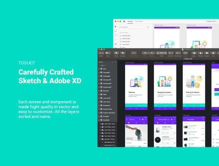 T-shop UI Kits