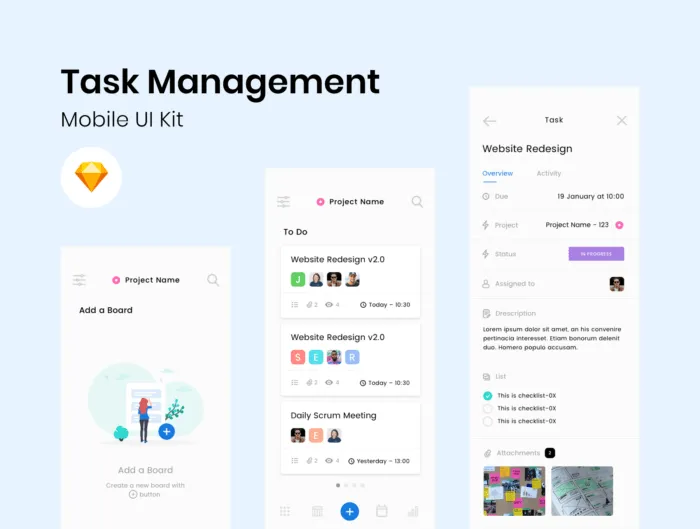 Task Management App UI