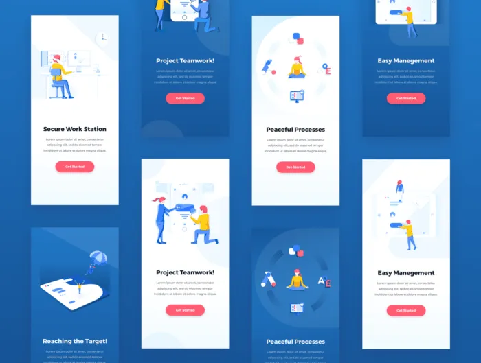 Teamwork & Collaboration Illustrations