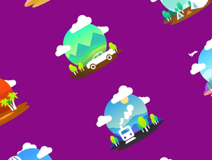Travel Illustration Set