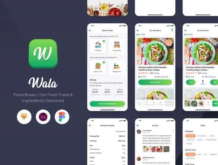 Wala - Food & Ingredients Delivery