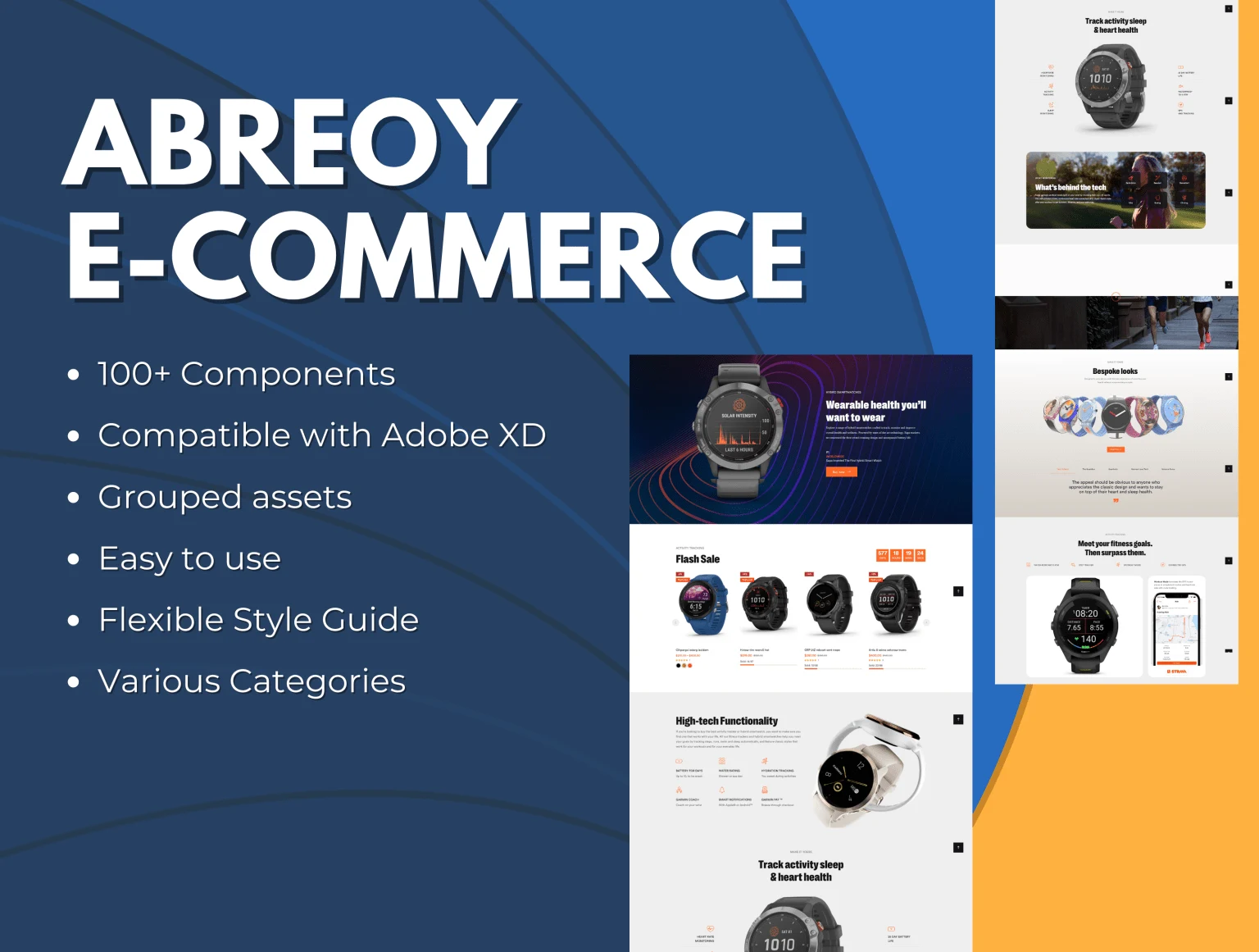 Abreoy E-Commerce UI Kit