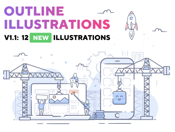 Outline Illustrations Vol. 1