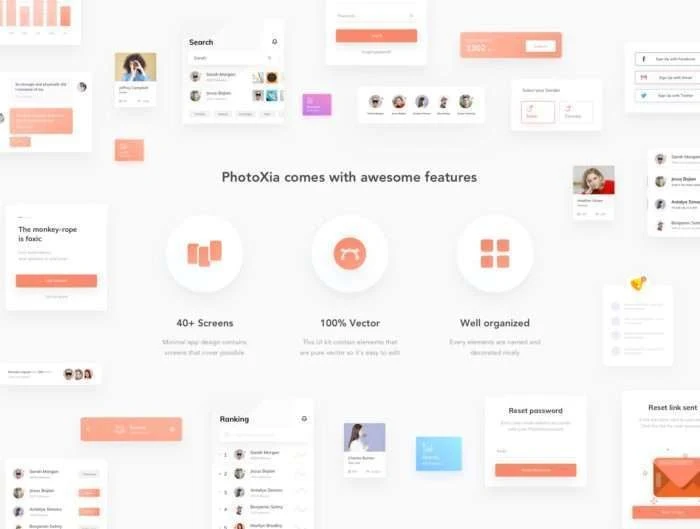 PhotoXia UI Kit