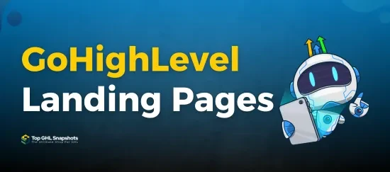 Gohighlevel landing pages