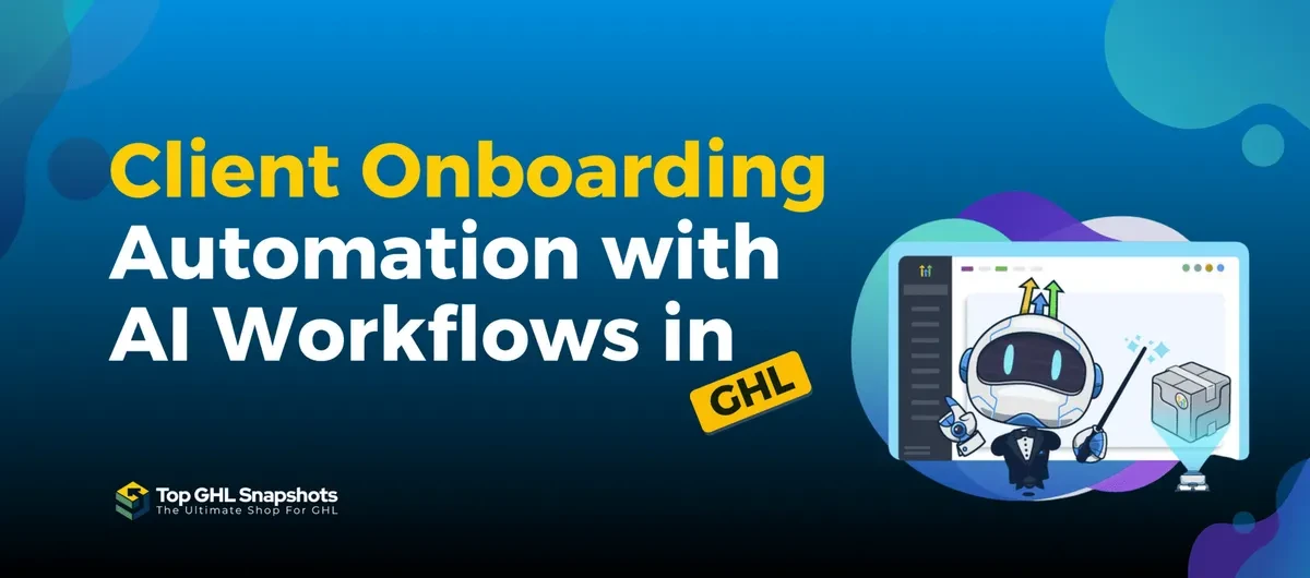 Discover how agencies automate onboarding with Workflow AI and Conversation AI in GoHighLevel.