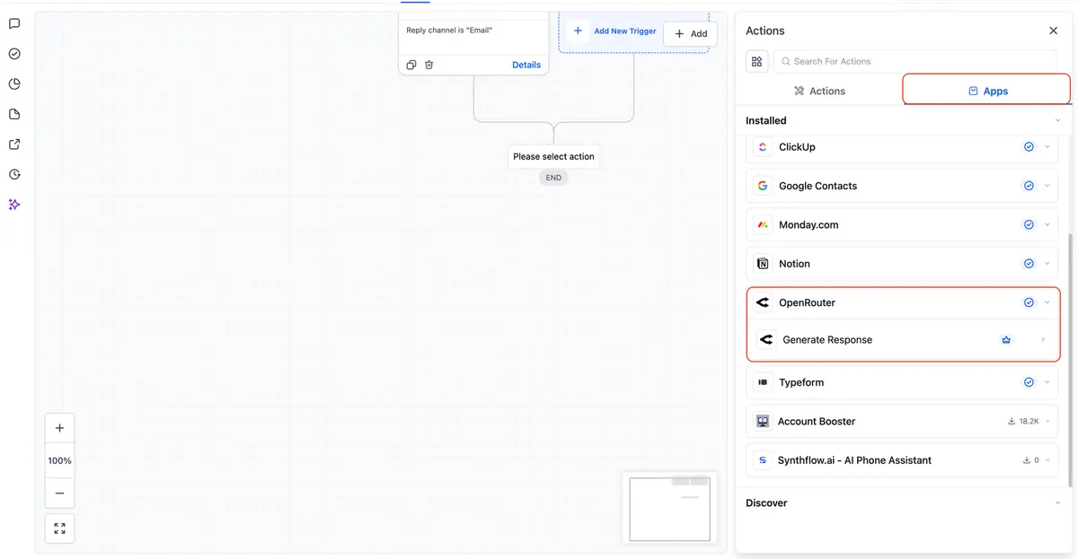 Step-by-step guide to adding OpenRouter AI prompts into HighLevel workflows for dynamic content and responses.